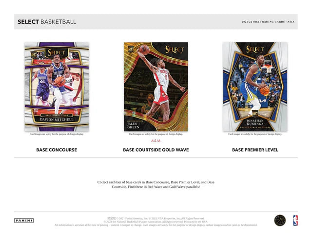 Panini Select NBA Asia Tmall 2021/22