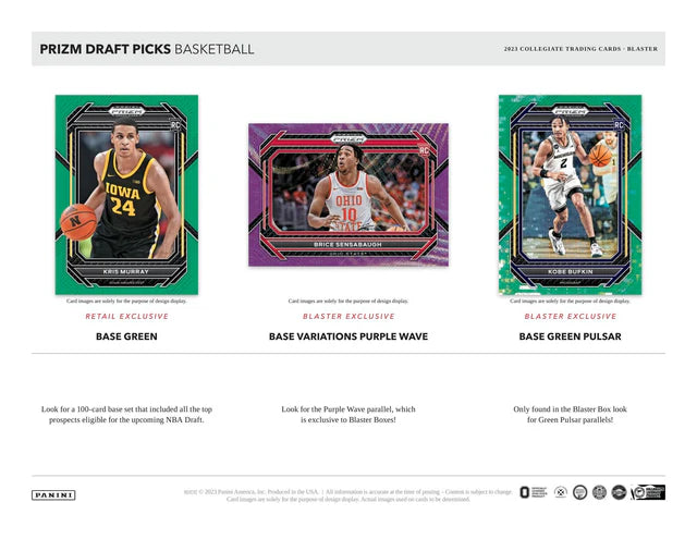 Panini Prizm Draft Pick 2023-24 Blaster Box