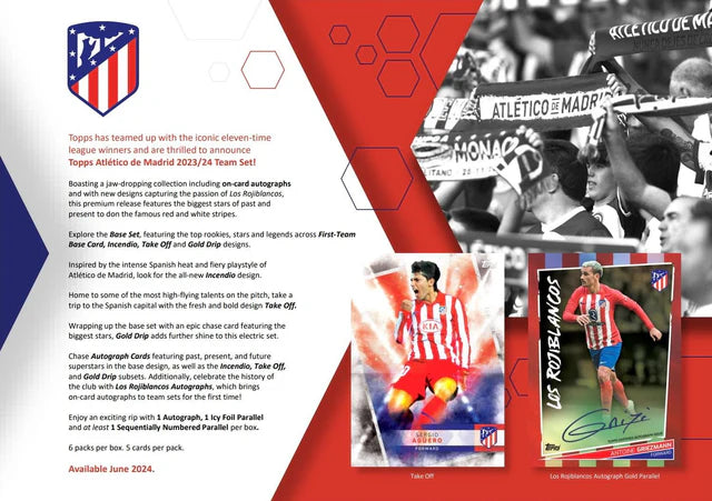 Topps Team Set Atlético de Madrid 2023-24