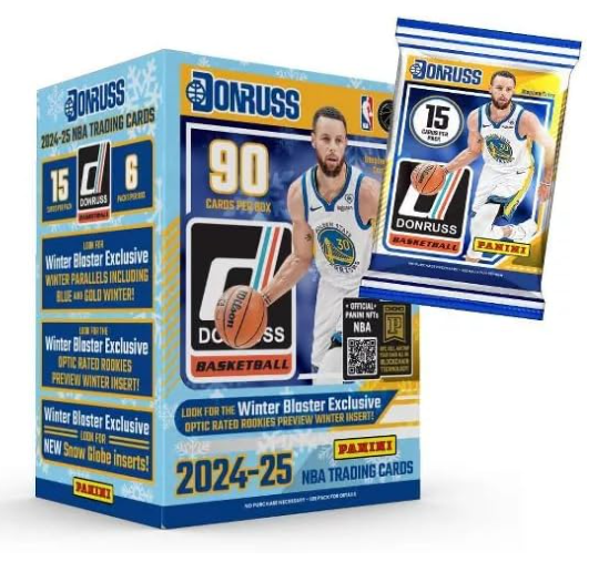 2024-25 Panini Donruss Winter NBA Blaster Box