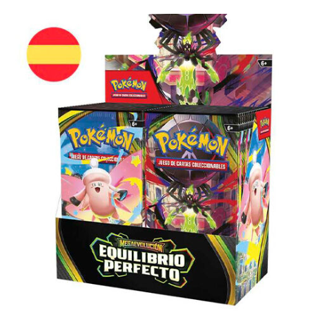 CAJA SOBRES POKÉMON TCG EQUILIBRIO PERFECTO - CASTELLANO