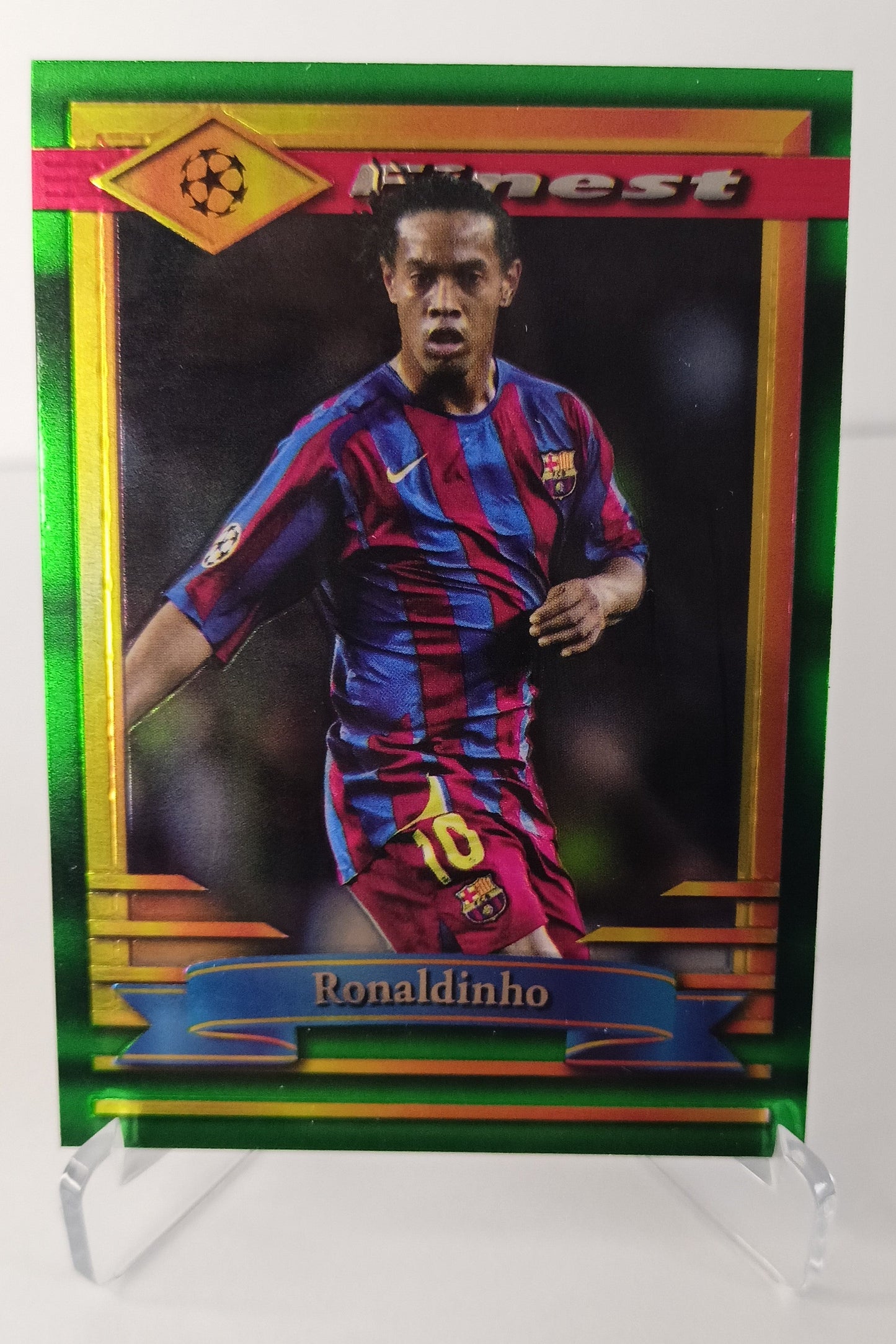 Ronaldinho Topps Finest Flashback 2022-23 F.C Barcelona
