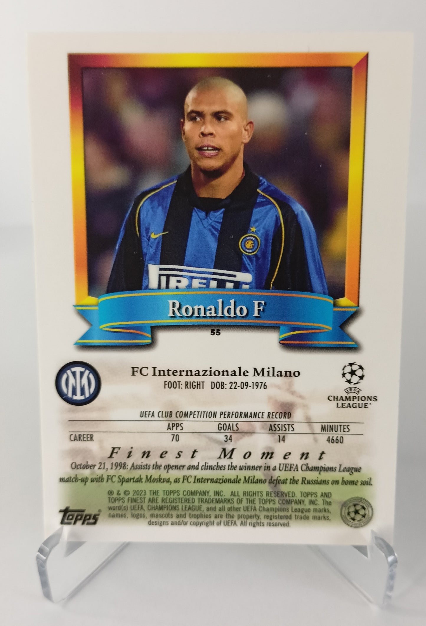 Ronaldo Nazario Finest Flashback 2022-23 Inter De Milán