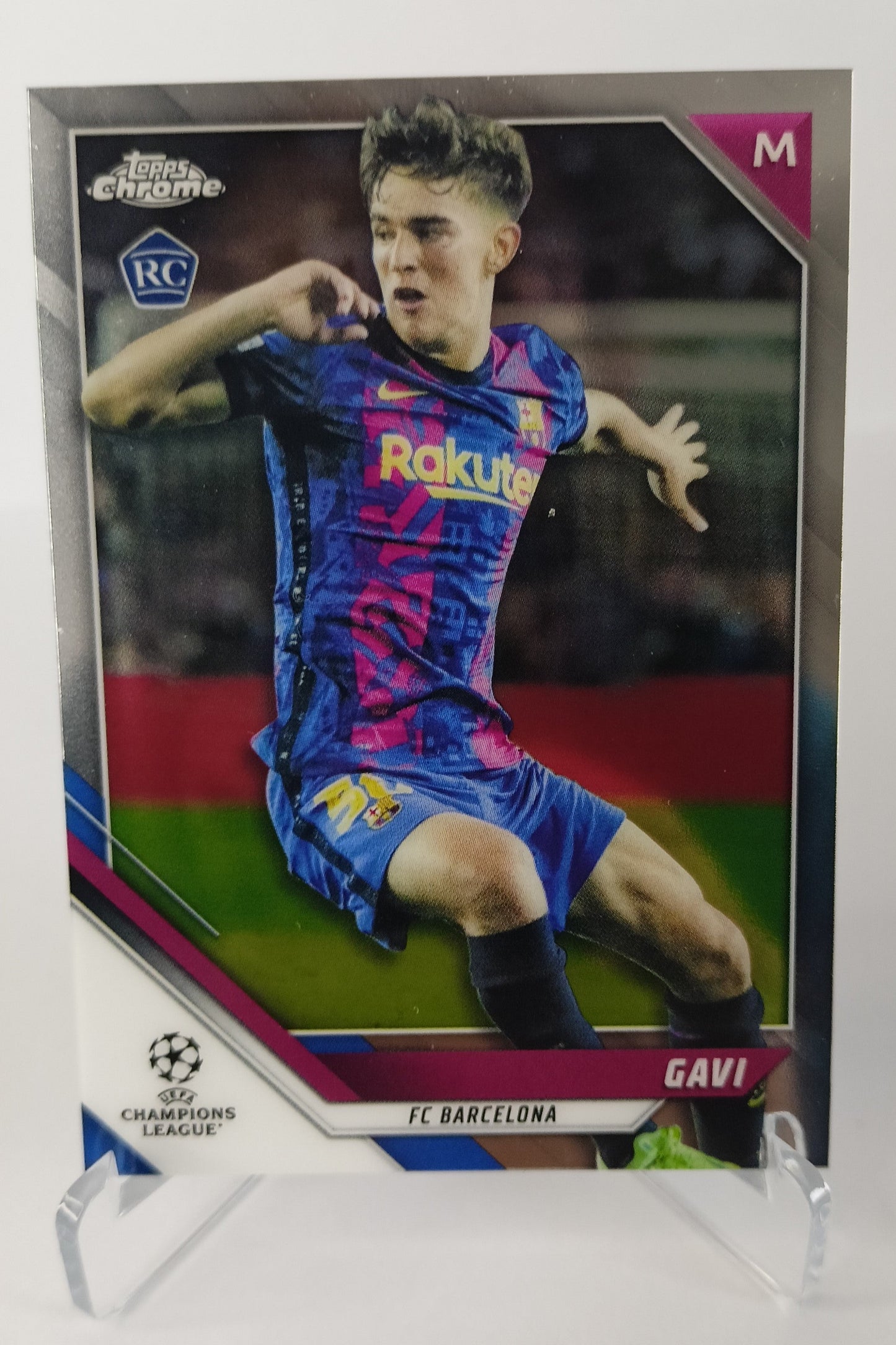 Gavi Rookie Topps Chrome 2021-22 F.C Barcelona