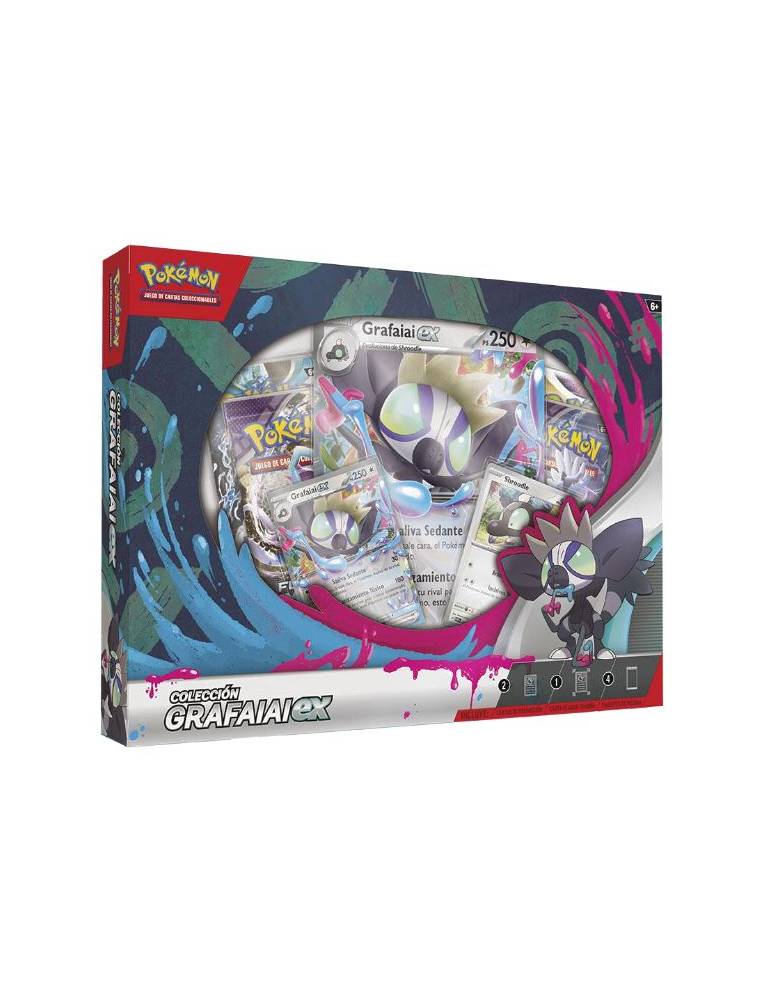 Caja Cartas Pokemon Coleccion Grafaiai Ex
