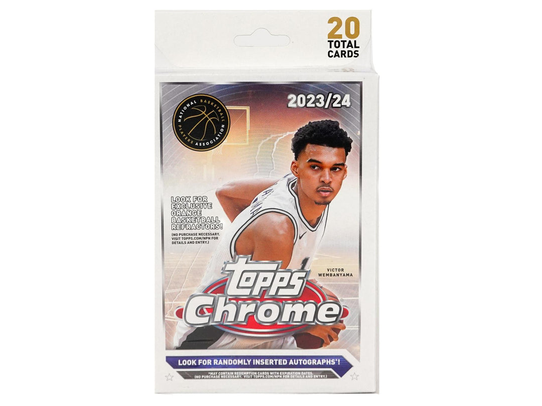Blíster Topps Chrome NBA 2023 2024