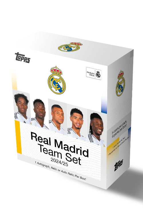 Caja Topps Team Set Real Madrid 2024 2025
