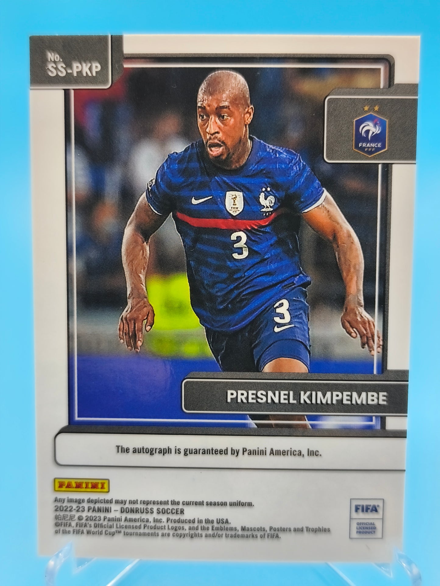 Kimpembe autógrafo Panini Donruss 2022-23