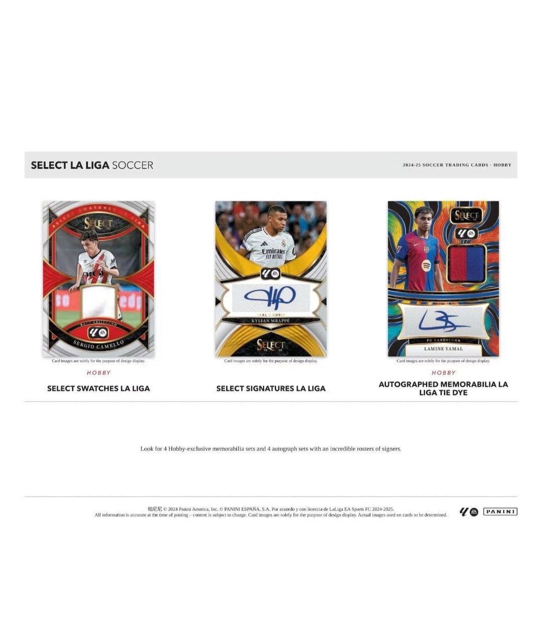 Hobby Box Panini Select La Liga 2024 2025