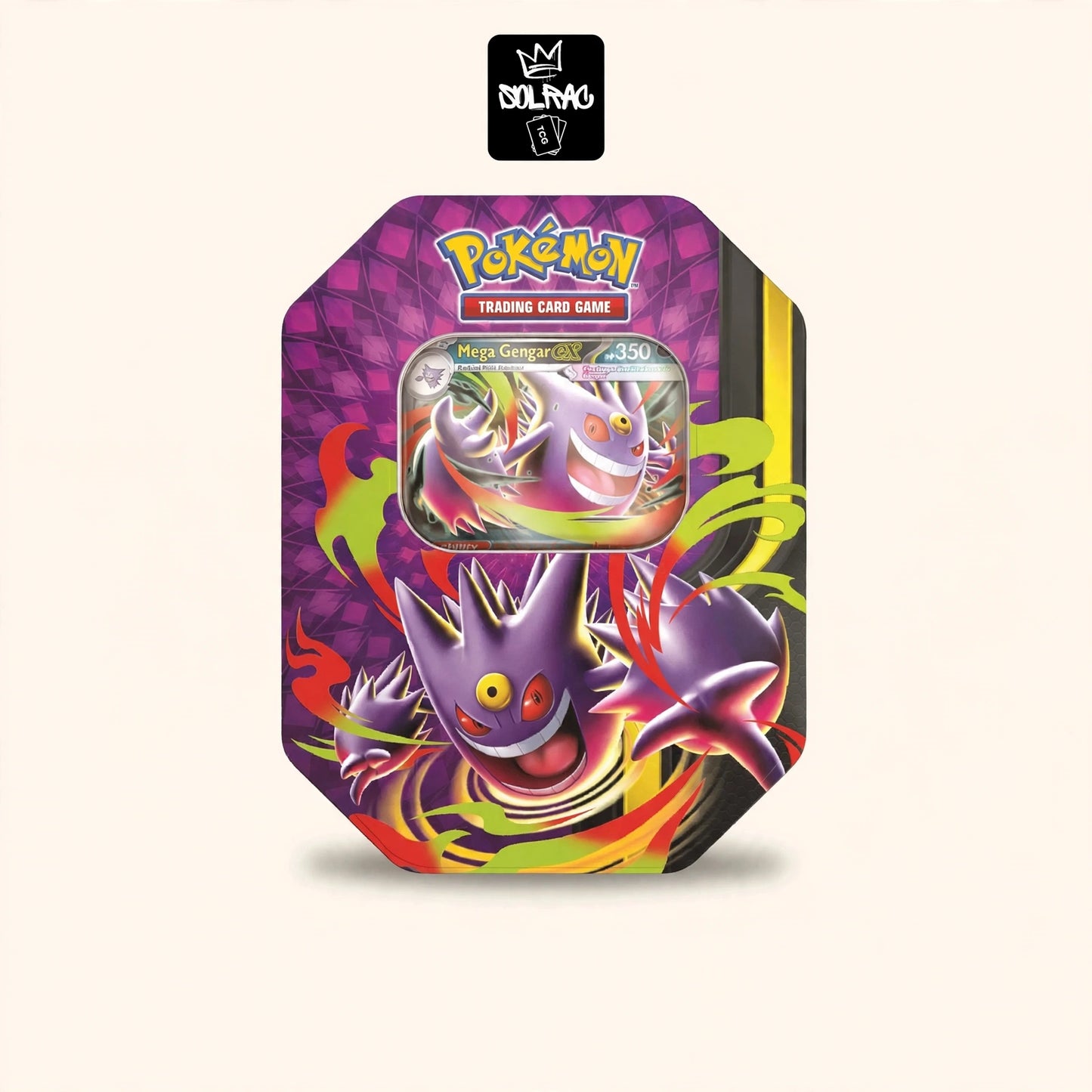 Pokémon Lata JCC Mega Gengar ex Español