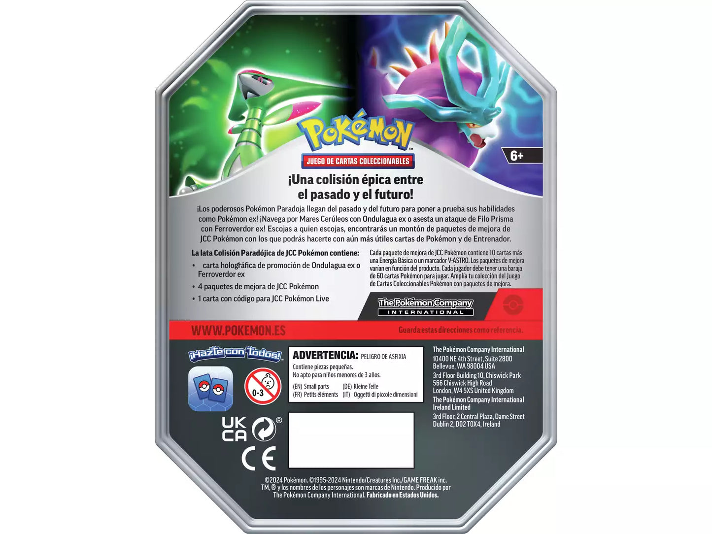 Lata Pokémon TCG SV6 Español