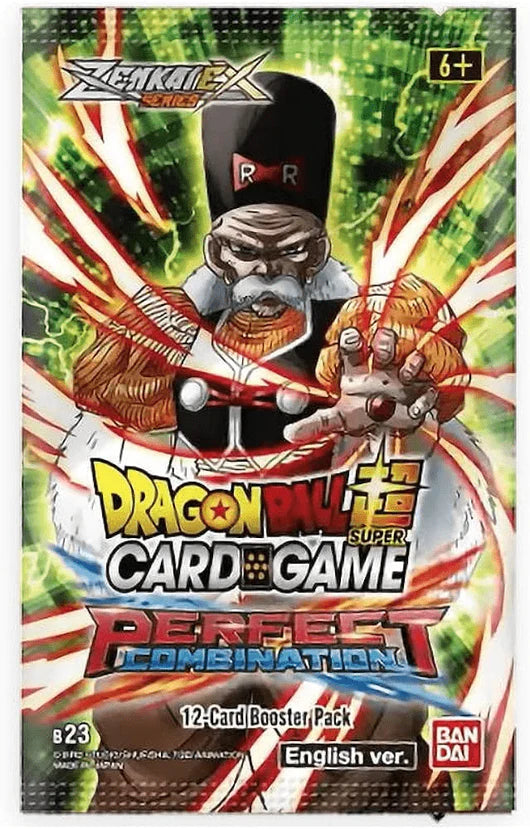 Sobre Dragon Ball Super Card Game B23 Perfect Combination Ingles