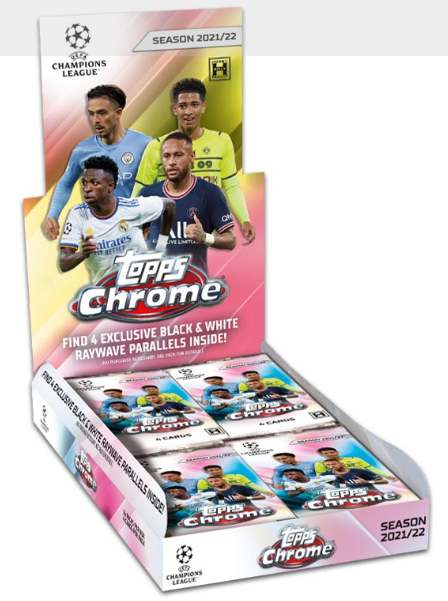 Topps Chrome 2021-22 UEFA competiciones - Lite Box