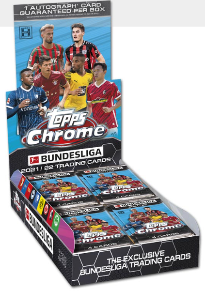 Topps Chrome Bundesliga 2021-22 Hobby Box