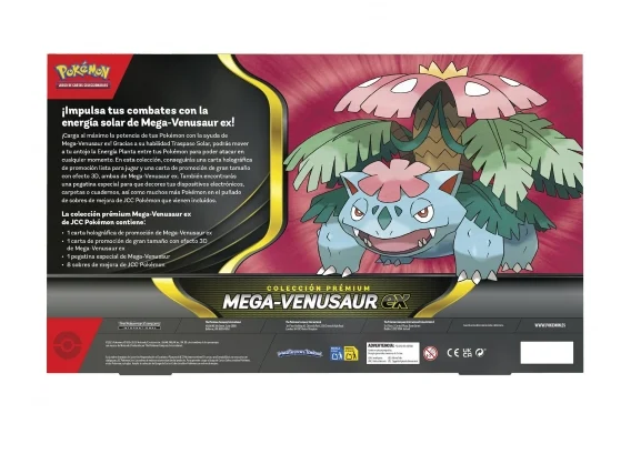 Pokémon TCG: Colección Prémium Mega-Venusaur ex (español)
