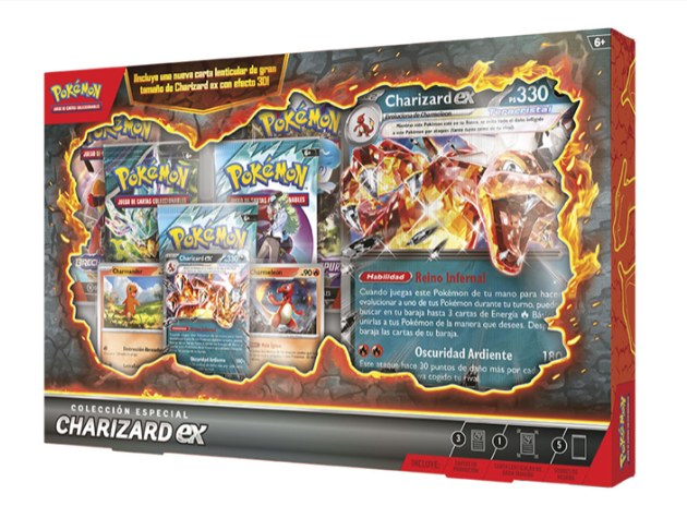 Pokémon TCG especial Charizard ex