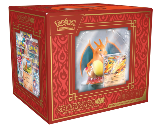 Caja Pokemon Charizard Super Premium Collection