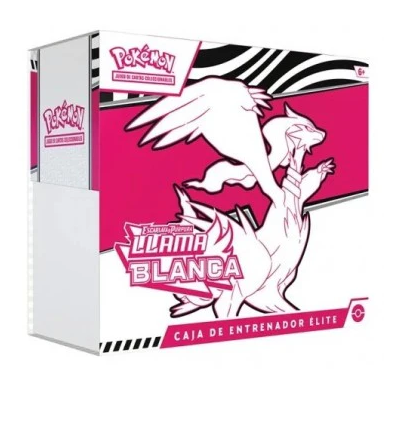 Caja Pokemon ETB Elite Trainer Box Llama Blanca