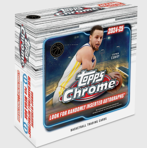 2024-25 Chrome Basketball  - Mega Box
