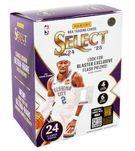 2024-25 Panini Select NBA – Blaster Box