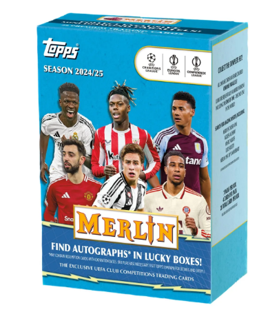 Topps 2024/25 Merlin Chrome UEFA Value Box