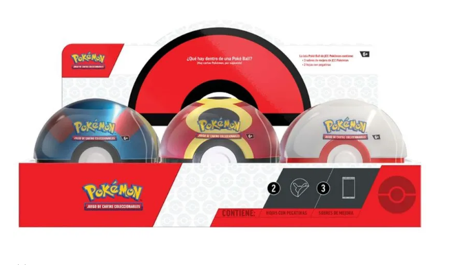Lata PokeBall Octubre 2025 - Español