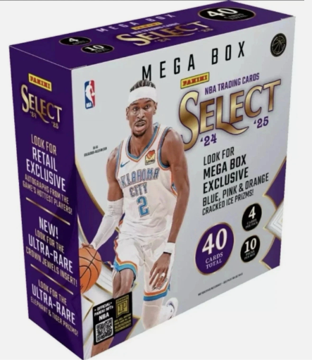 Mega Box Panini Select NBA Basketball 2024/25