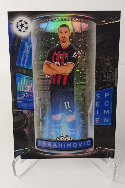 Zlatan Ibrahimovic Topps Chrome 2022-23 A.C Milan