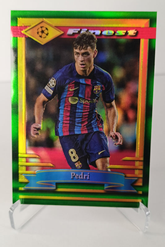 Pedri Refractor Topps Finest Flashback 2022-23 F.C Barcelona