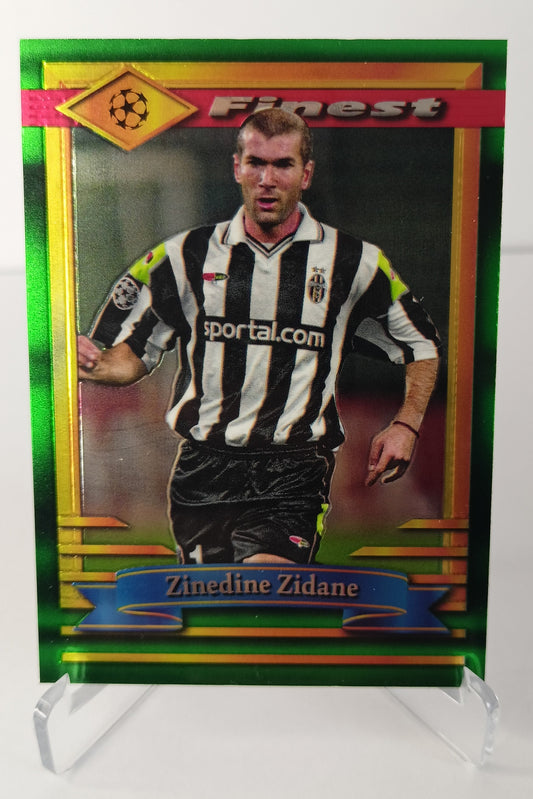 Zinedine Zidane Topps Finest Flashback 2022-23 Juventus