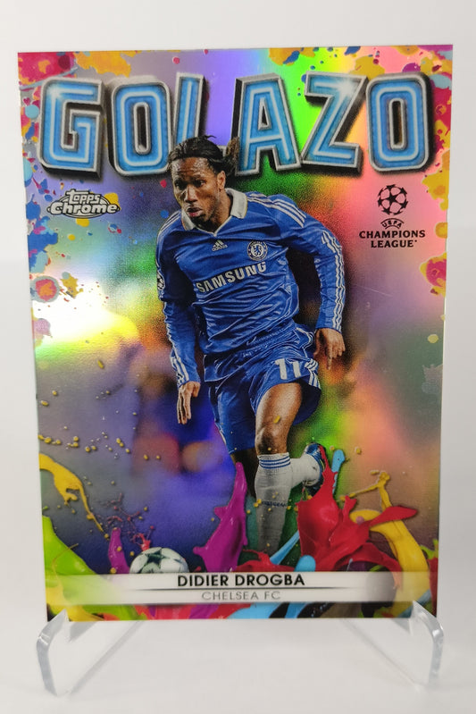 Didier Drogba Topps Chrome 2021-22 Chelsea