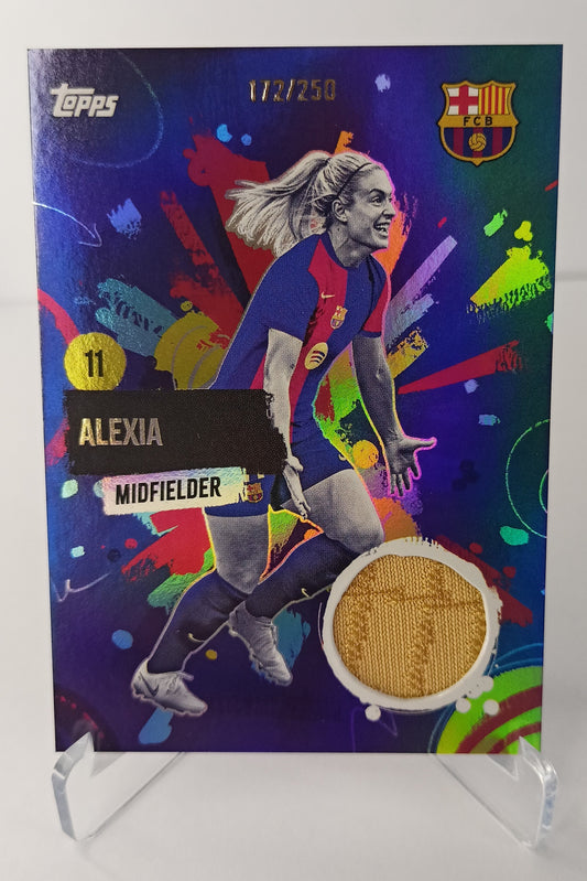 Alexia Putellas /250 Patch Topps F.C Barcelona