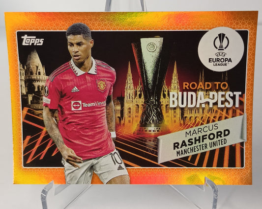 Marcus Rashford /25 Topps Flagship 2022-23 Manchester United