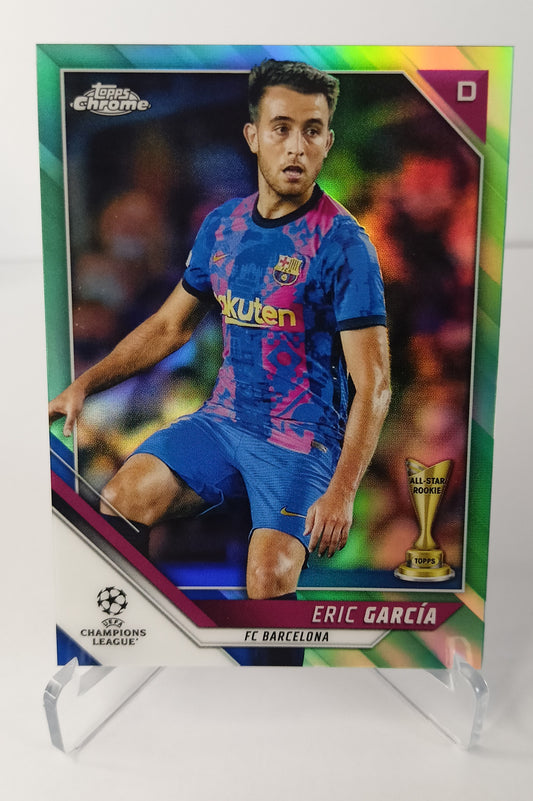 Eric García /199 Topps Chrome 2021-22 F.C Barcelona