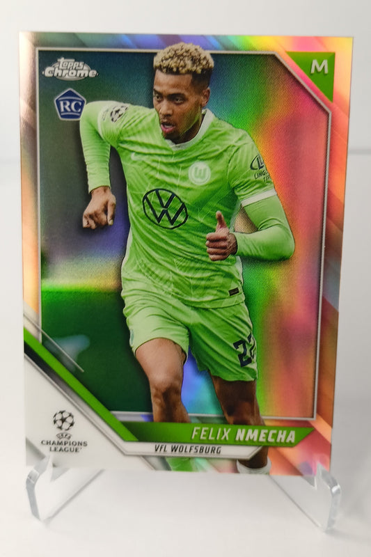 Felix Nmecha /125 Topps Chrome 2021-22 VFL Wolfsburg