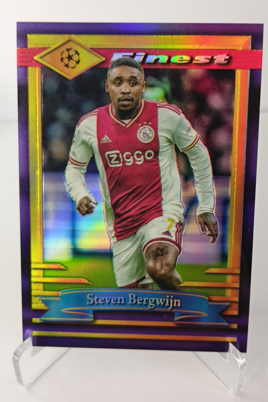 Steven Bergwijn /15 Topps Finest Flashback 2022-23 AFC Ajax