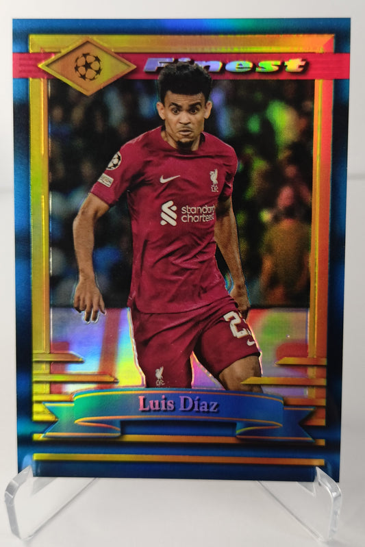 Luis Díaz /99 Topps Finest Flashback 2022-23 Liverpool FC