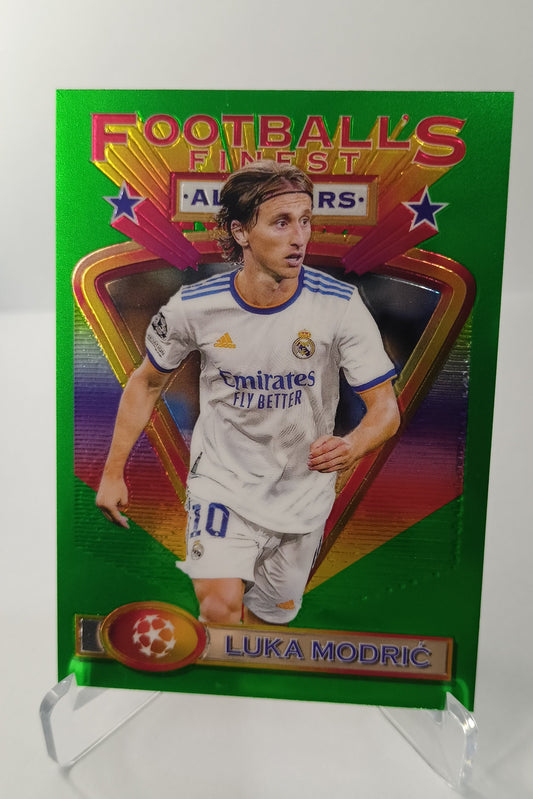 Luka Modric Topps Finest Flashback 2021-22 Real Madrid
