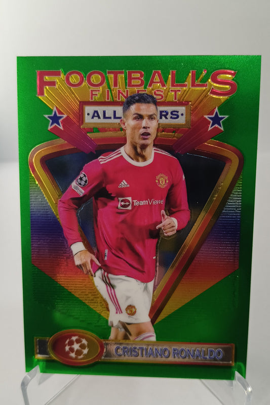 Cristiano Ronaldo Topps Finest Flashback 2021-22 Manchester United