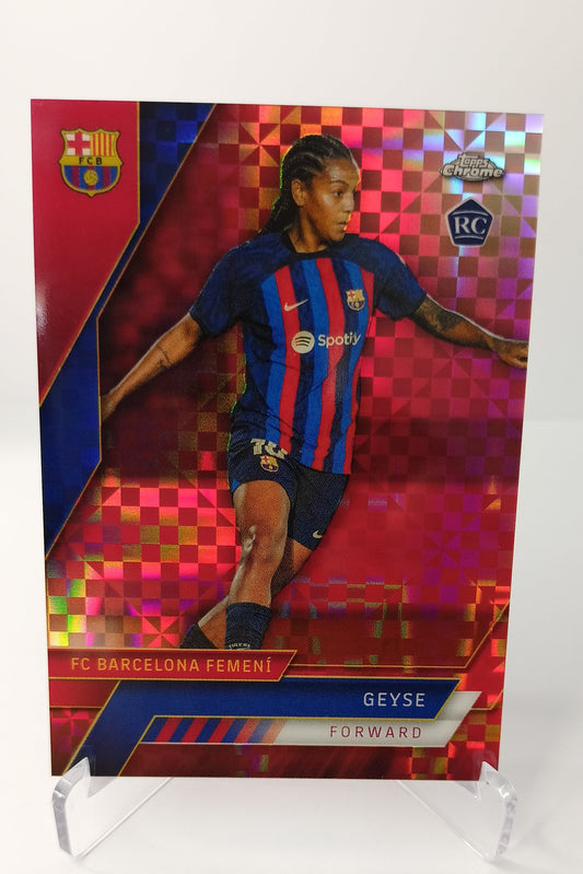 Geyse /5 Rookie Topps Chrome F.C Barcelona 2023