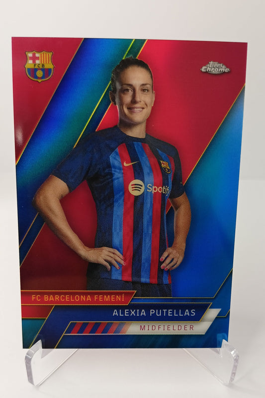 Alexia Putellas /75 Topps Chrome F.C Barcelona 2023
