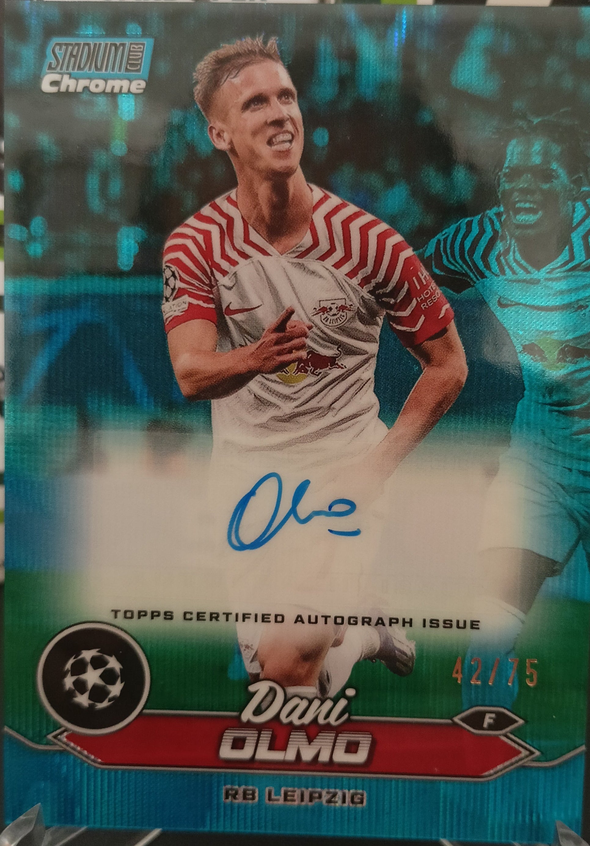 dani olmo autografo topps