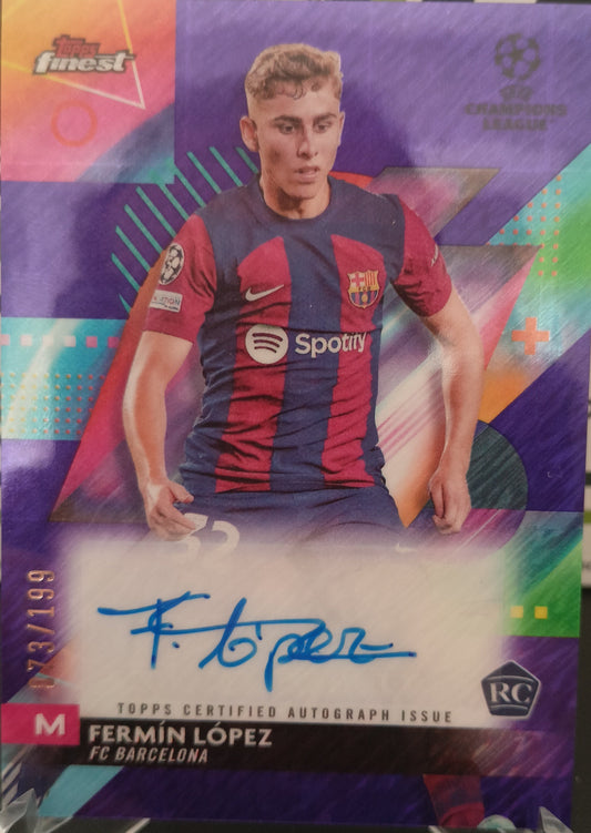 fermin lopez autografo rookie 
