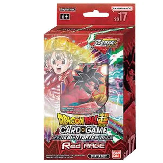 Zenkai Starter Deck Red Rage SD17 Dragon Ball Super Card Game