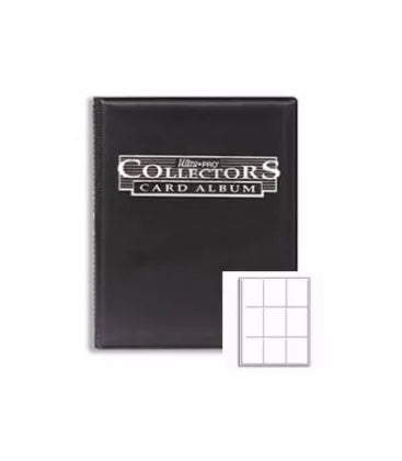 Archivador 9 bolsillos portfolio Collector's negro Ultra Pro.