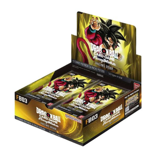 Caja Dragon Ball Fusion World FB03 Raging Roar