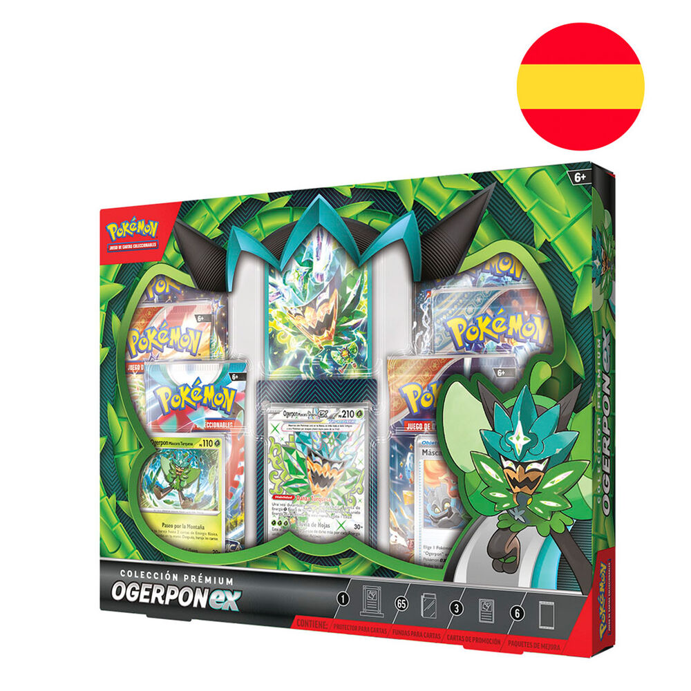 Estuche Pokémon Colección Premium Ogerpon EX  español