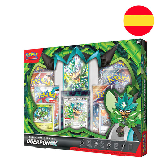 Estuche Pokémon Colección Premium Ogerpon EX  español