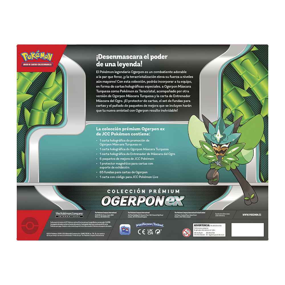 Estuche Pokémon Colección Premium Ogerpon EX  español