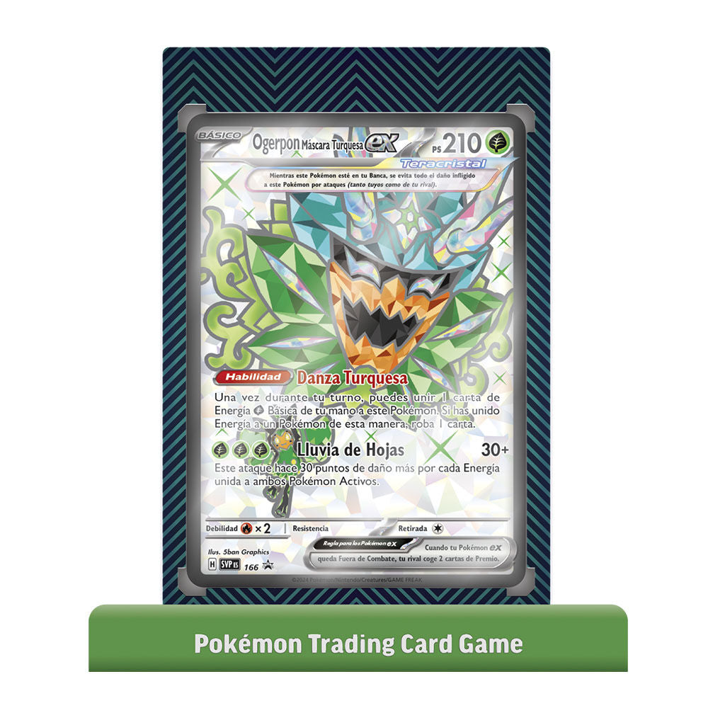 Estuche Pokémon Colección Premium Ogerpon EX  español